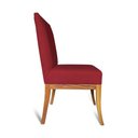 Ver imagem 5 de Kit 08 Cadeiras Para Sala De Jantar Paris Pés Palito Suede Vermelho - D'classe Decor