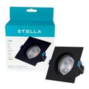 Ver imagem 3 de Spot Embutir Quadrado Easy Evo 7w 3000k 580lm Preto-stella