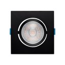 Ver imagem 1 de Spot Embutir Quadrado Easy Evo 7w 3000k 580lm Preto-stella