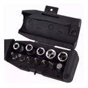Ver imagem 5 de Kit Jogo Chaves Intercámbiaveis Soquete Bits Adaptadores Fenda Philips Torx Boca Rosca Hexagonal Sta