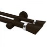 Kit Varão Duplo de Cortina 19mm 200cm Alemão Belchior - 1