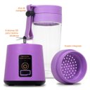 Ver imagem 3 de Mini Liquidificador Usb Recarregável 6 Lâminas 380ml