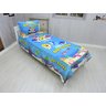 Jogo De Lençol Cobre Leito E Fronha Baby Shark Azul Kit 2pçs - 4