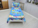 Ver imagem 3 de Jogo De Lençol Cobre Leito E Fronha Baby Shark Azul Kit 2pçs