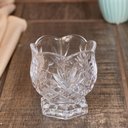 Ver imagem 7 de Kit 2 Porta Colher Vidro Cristal 8x8cm Vasinho Dublin Mesa Lyor Pequeno Decorativo