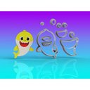 Ver imagem 1 de Cortador Baby Shark Corpo Bebê Modular Tamanho 6cm