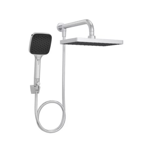 Chuveiro Deca Flex Plus Quadrado com Desviador Cromado 2086.c.des