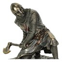 Ver imagem 1 de Cavaleiro Medieval Templario com Machado 77520 Veronese Design Bronzeada