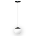 Ver imagem 2 de KIT C/3 LUSTRE PENDENTE GLOBO JABUTICABA STUTTGART PRETO