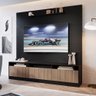 Estante Home para TV 03 PortasPreto/Montana - ProDecor - 1