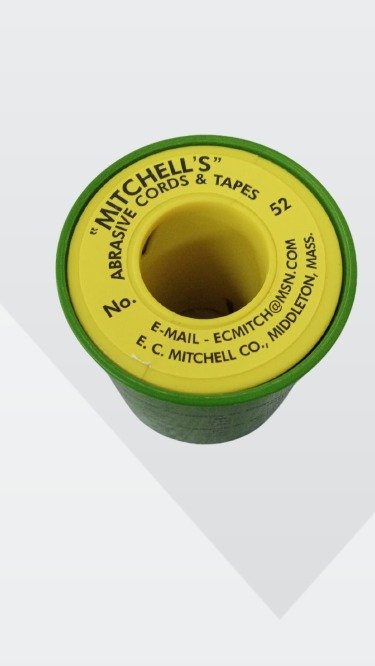 Lixa Cordão Abrasivo Nº52/53 e 54 Mitchell's Abrasives