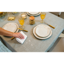 Ver imagem 1 de Toalha de Mesa Retangular 6 Lugares 1,50m X 2,10m - Linha Limpa Bem:guy Acácia/6 Lugares