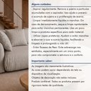 Ver mais imagens de Sofá Cama Modular Orgânico Retrátil 4 Lugares com Almofadas 280cm Malibu