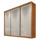 Ver imagem 1 de Guarda Roupa Casal Medelim 3 Portas 8 Gavetas Cinamomo Fendi - Novo Horizonte