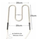 Ver imagem 4 de Resistência Inox para Evaporador 500W 220V Modelo m