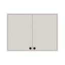 Ver imagem 5 de Armário Aéreo 2 Portas Rubi 80cm Off White Branco Yescasa