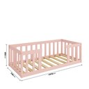 Ver imagem 2 de Cama Infantil Montessoriana Rosa