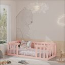 Ver imagem 1 de Cama Infantil Montessoriana Rosa