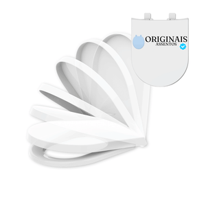 Assento Sanitário Carrara Link Branco Soft Close Termofixo