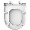 Assento Sanitário Carrara Link Branco Soft Close Termofixo - 6