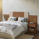Ver imagem 5 de Cabeceira Extensivel Araguaia 255 Cm Carvalho Fendi Moval