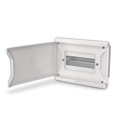 Quadro de distribuição Sem Barramento N/T ? Embutir 12DIN/12NEMA Krona Unico - 1