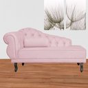 Ver imagem 5 de Recamier Divã Capitonê Larissa Lado Direito Rosa Bebê