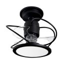 Ver imagem 1 de Ventilador de Teto Treviso Preto Fosco Confort Led Ctrl Rem