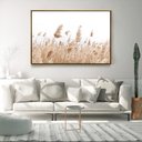Ver imagem 3 de Quadro Decorativo Horizontal Capim Rabo de Raposa Com Moldura e Sem Vidro 40X60