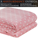 Ver imagem 2 de Coberto Solteiro Infantil Grosso Romance Super Quentinha Petit Poá:rosa