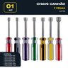 Jogo de chave de soquete Oz Modelo KC700 7 pcs - 2