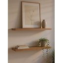 Ver imagem 1 de Kit de 2 Prateleiras 180cm MDF Freijó - On Móveis