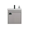 Gabinete Armario para Banheiro 100% MDF com Cuba - Cremona Lineo 40cm - 5