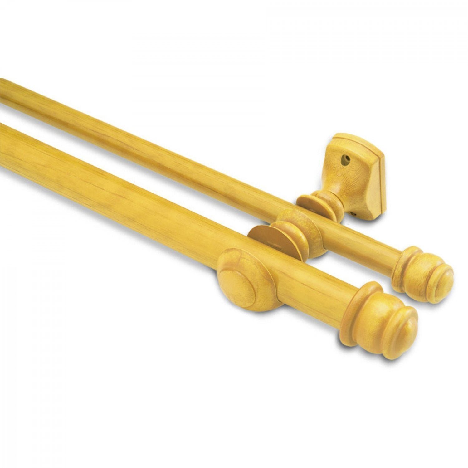 Kit Varão Duplo de Cortina 300cm com Emenda Eco Compacto Belchior - 1