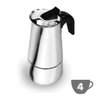 Cafeteira Italiana Expresso Inox 04 Xicaras 200ml - 2