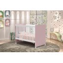 Ver imagem 1 de Berço Cat Padrão Americano com Rodinhas e 3 Regulágens de Altura Aprovado Pelo Inmetro Cor Branco/ro