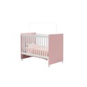 Ver imagem 2 de Berço Cat Padrão Americano com Rodinhas e 3 Regulágens de Altura Aprovado Pelo Inmetro Cor Branco/ro