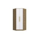 Ver imagem 1 de Guarda Roupa Closet Modulado Componível de Canto oblíquo Modulado Adapt Kappesberg