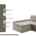 Ver imagem 4 de Sofá Milos Chaise e 4 Lugares 3,25m 