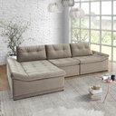 Ver imagem 1 de Sofá Milos Chaise e 4 Lugares 3,25m 