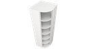 Ver imagem 3 de Sapateira Giratória M2 Armário Multifuncional Closet Loja