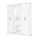 Ver imagem 1 de Guarda Roupa Solteiro B23 Branco – Briz Móveis