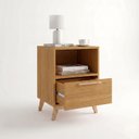 Ver imagem 5 de Mesa de Apoio com 1 Gaveta em Madeira Pinus