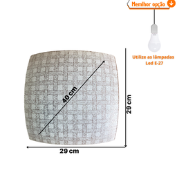 Plafon Craquelê Luminária Teto Vidro Quadrado Decorado Único Moderno Sala Banheiro Cozinha Corredor  - 2