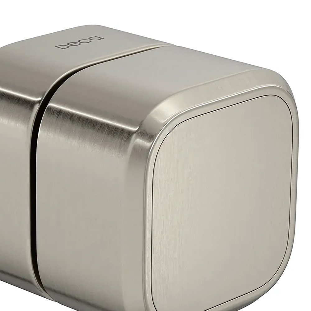 Acabamento para Registro de Gaveta Deca You 4900.inx105.pq Quadrado 1/2", 3/4" e 1" Inox - 2