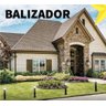 Poste Balizador Luminária Sítio Jardim 75cm Preto + Lâmpada - 6