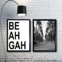 Ver imagem 1 de Kit 2 Quadros Cidade de Belo Horizonte - Bh 33x24cm:moldura Preta