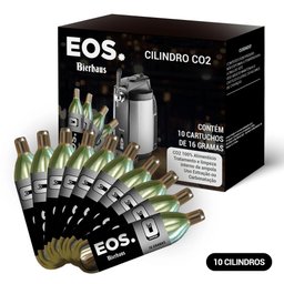 Kit Cilindro de Co2 Alimentício Ecc16 para Chopeira Eos Ece05 - 10 Unidades 10 Unidades - 2