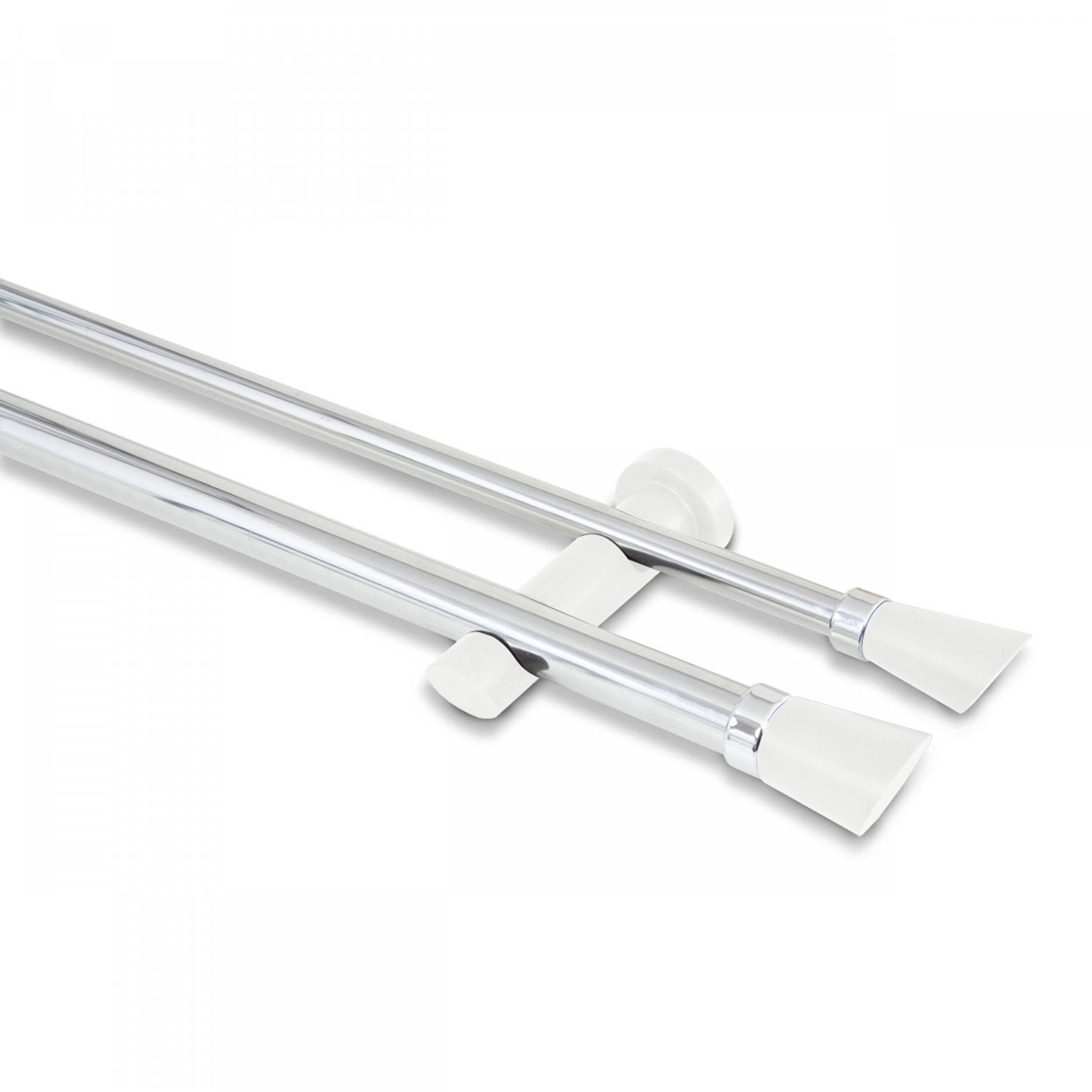 Kit Duplo Varão de Cortina 4m com Emenda Alemão Nobre Belchior - 1