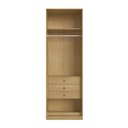 Ver imagem 2 de Closet 3 Gavetas 1 Cabideiro Ares Infinity Savana